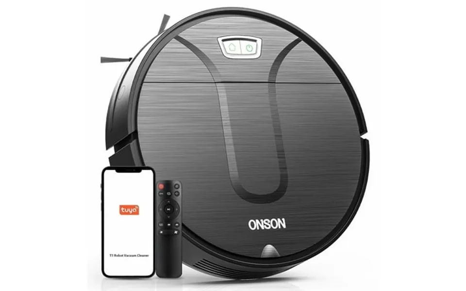 Goovi By Onson Robot Vacuum Cleaner 3500pa Powerful Suction With App Wi-fi Alexa For Hard Floor