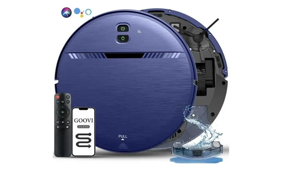 Goovi Robot Vacuum Cleaner 2 In 1 Robot Vacuum And Mop Combo For Pet Hair Hard Floor