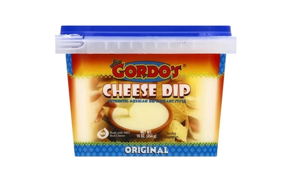 Gordo S Original Queso Cheese Dip 16 Oz Refrigerated Dip