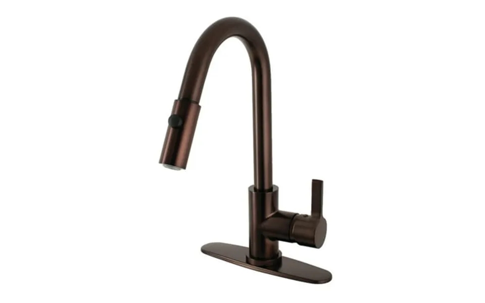 Gourmetier Ls8785ctl Continental Single-handle Pull-down Kitchen Faucet Oil Rubbed Bronze