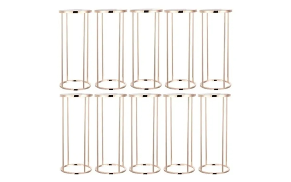 Goxfaca Column Vase For Wedding Metal Cylinder Vase Wedding Party Centerpiece 80cm 31