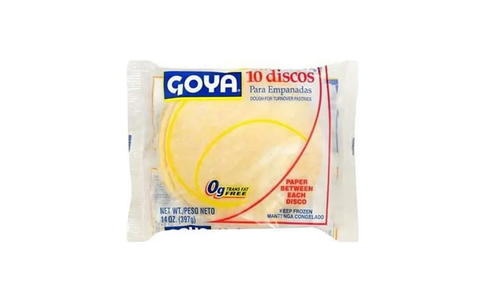 Goya Empanada Pastry Dough 14 Oz - Case Of 24