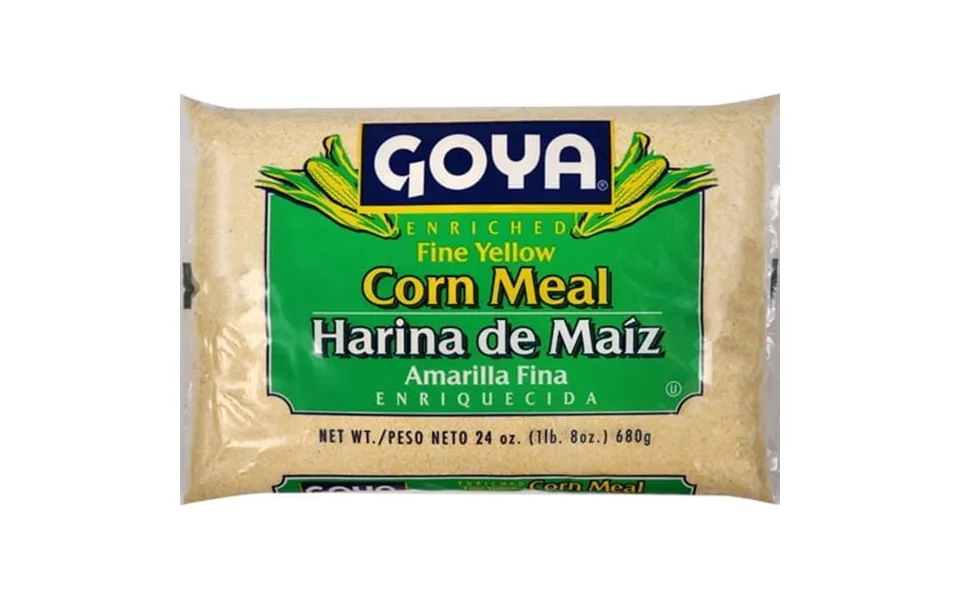 Goya Fine Yellow Corn Meal 24 Ounce Each Pack Of 2