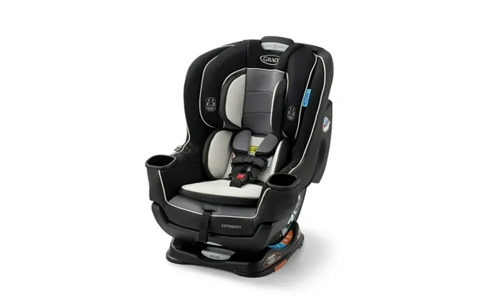 Graco Extend2fit Convertible Car Seat Gotham Black
