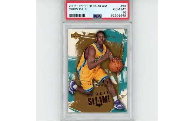 Graded 2005-06 Upper Deck Ud Slam Chris Paul 93 Rookie Rc Basketball Card Psa 10 Gem Mint product image