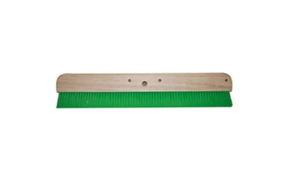 Green Nylon Concrete Broom - 48 In.