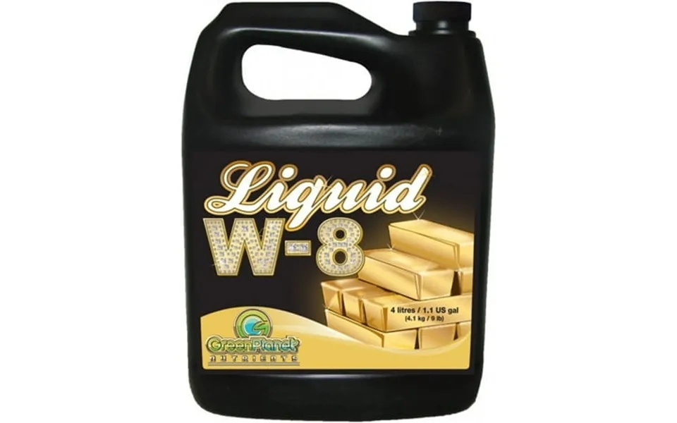 Green Planet Nutrients - Liquid W-8 4 Liters Complex Blend Of Organic Enzyme Activators Vitamins Essential Amino Acids A
