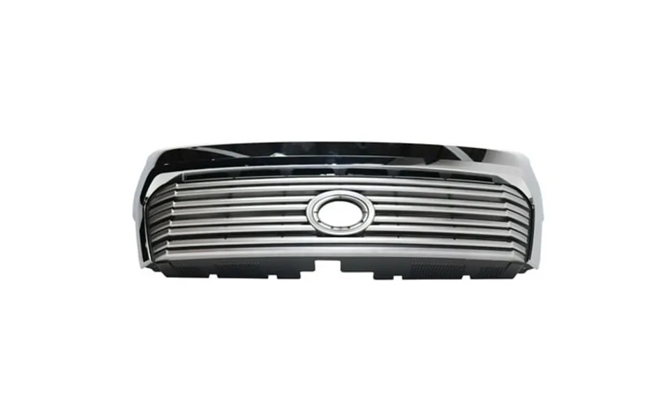 Grille Assembly Compatible With Toyota Tundra 14-17 Ptd-silver Gray W Chrome Mldg And Front Emblem Limited Model - Capa