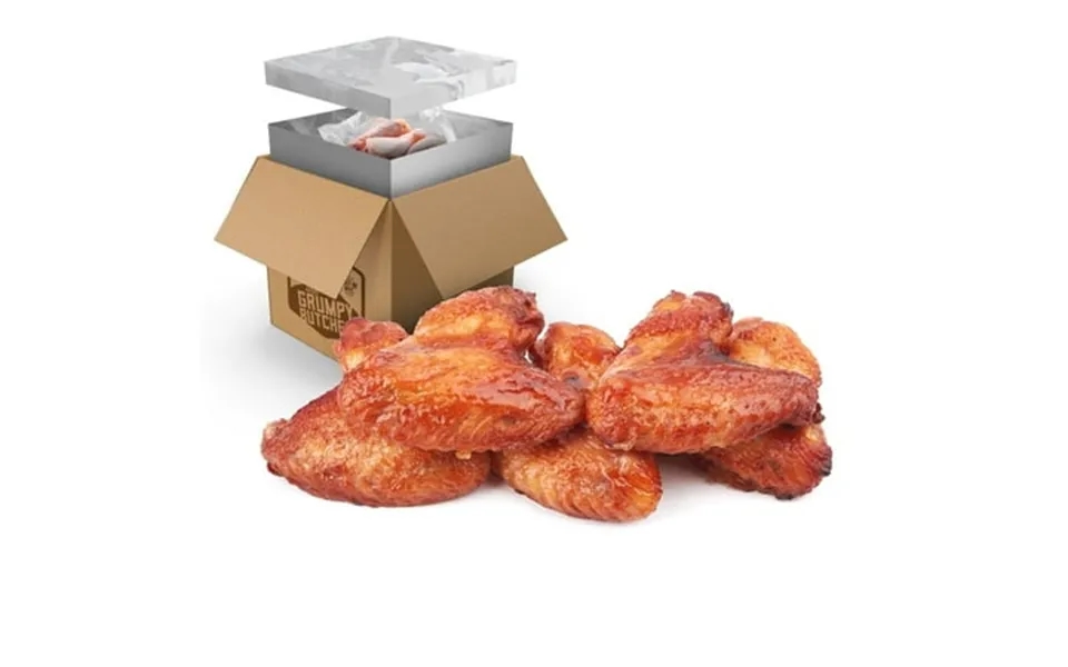 Grumpy Butcher Jumbo Chicken Wings Fully Cooked 5 Lb Frozen