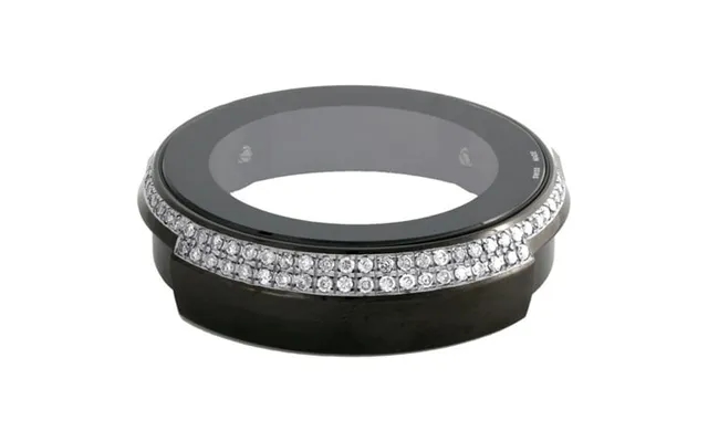 Gucci Men S Digital Diamond Watch Half Case Black Pvd Steel Ya114207 1 product image