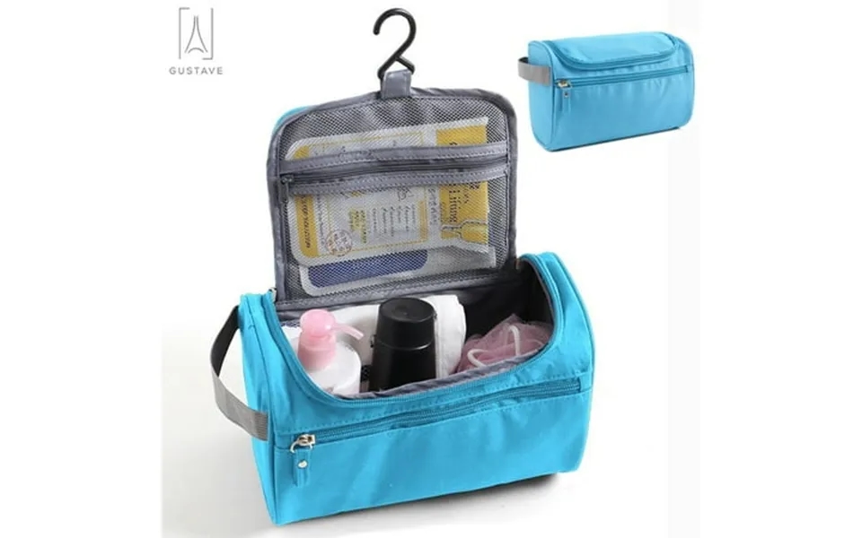 Gustave Toiletry Bag Travel Bag With Hanging Hook Water-resistant Makeup Cosmetic Bag Travel Organizer For Accessories S