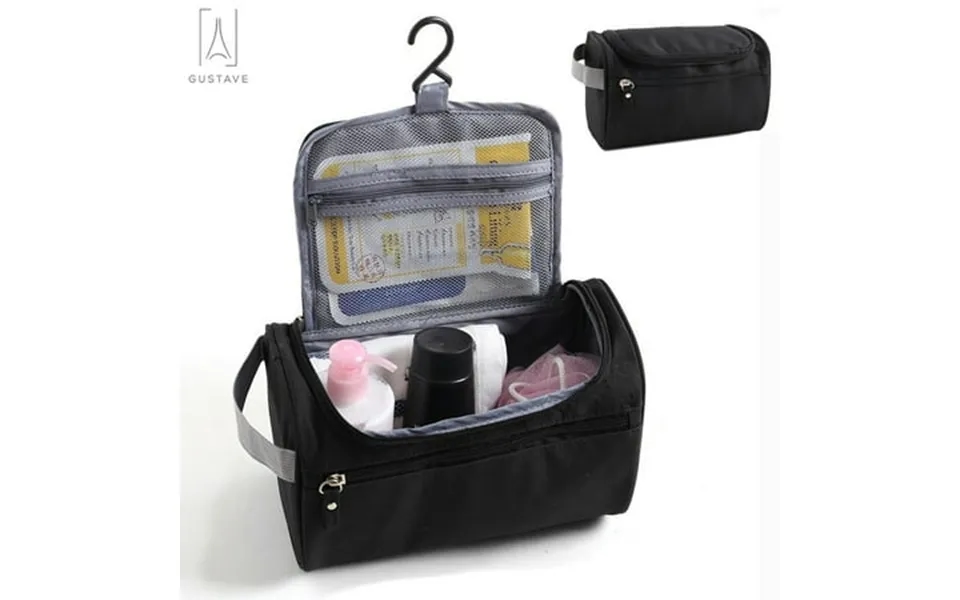 Gustave Toiletry Bag Travel Bag With Hanging Hook Water-resistant Makeup Cosmetic Bag Travel Organizer For Accessories S
