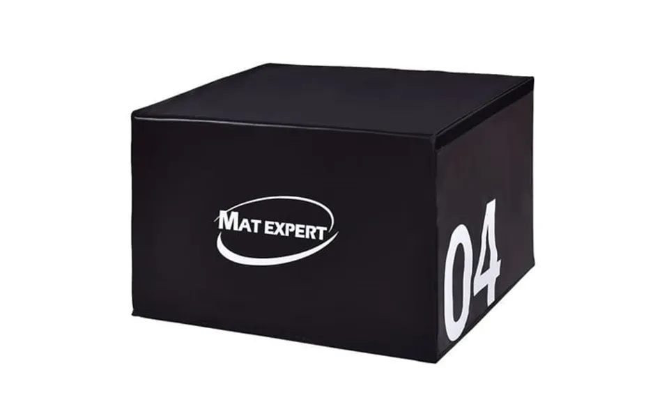 Gymax 24 Pvc Soft Foam Jumping Box Plyometric Exercise Black