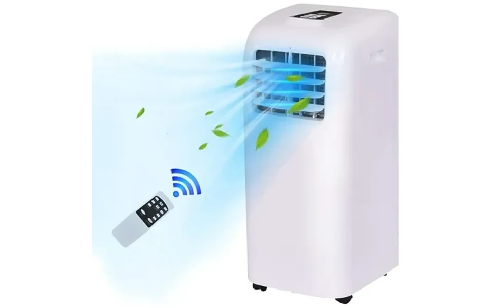 Gymax 8000btu Portable Air Conditioner Cooling Fan Dehumidifier Ashrae W Remote Control