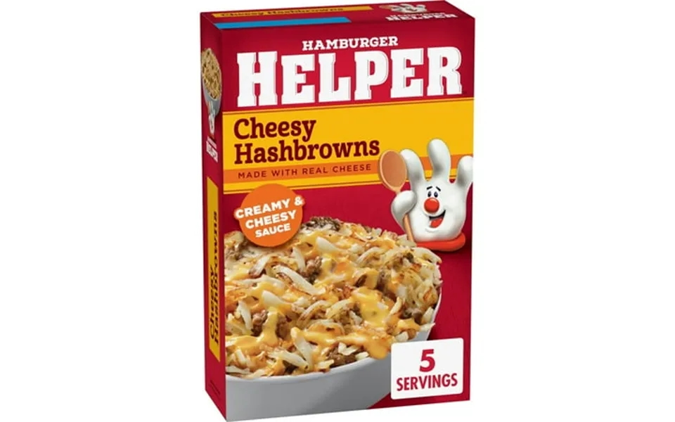 Hamburger Helper Cheesy Hashbrown With Real Cheese 5.5 Oz Box