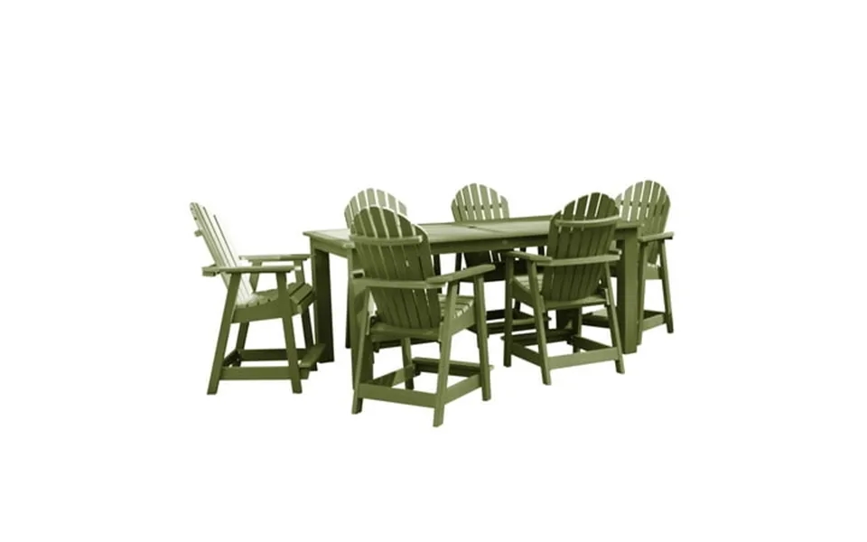 Hamilton 7pc Rectangular Counter Height Dining Set 84 X 42