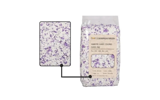 Hamster Filler Thick Deodorant Multifunctional Hamster Candy Colored Paper Pad For Hedgehog product image