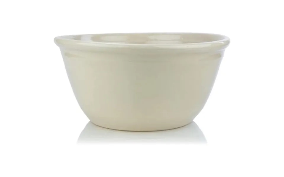 Hand Turned Stoneware Bowl Natural 16