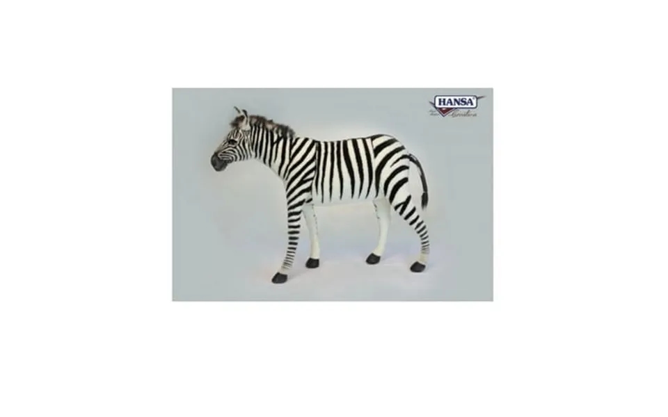 Handcrafted Cuddlers 37 Handcrafted Black And White Standing Plush Baby Zebra Jacquard Stuffed