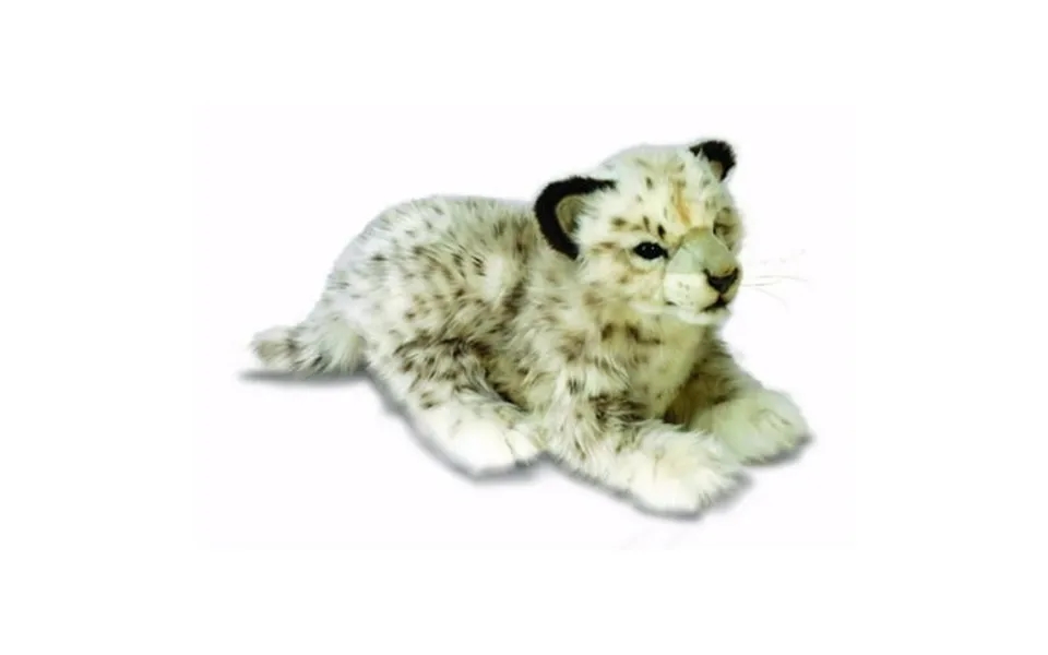 Hansa Laying Snow Leopard Plush Toy
