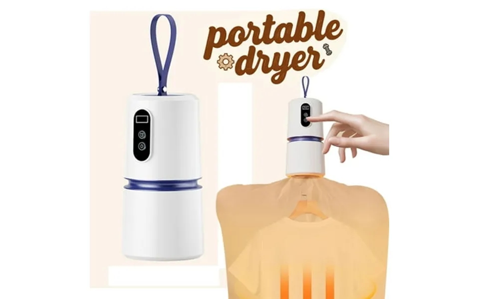 Haokaini Portable Clothes Dryer 200w Mini Laundry Dryers With Timer Easy To Use Small Compact Electric Drying Machine Wi