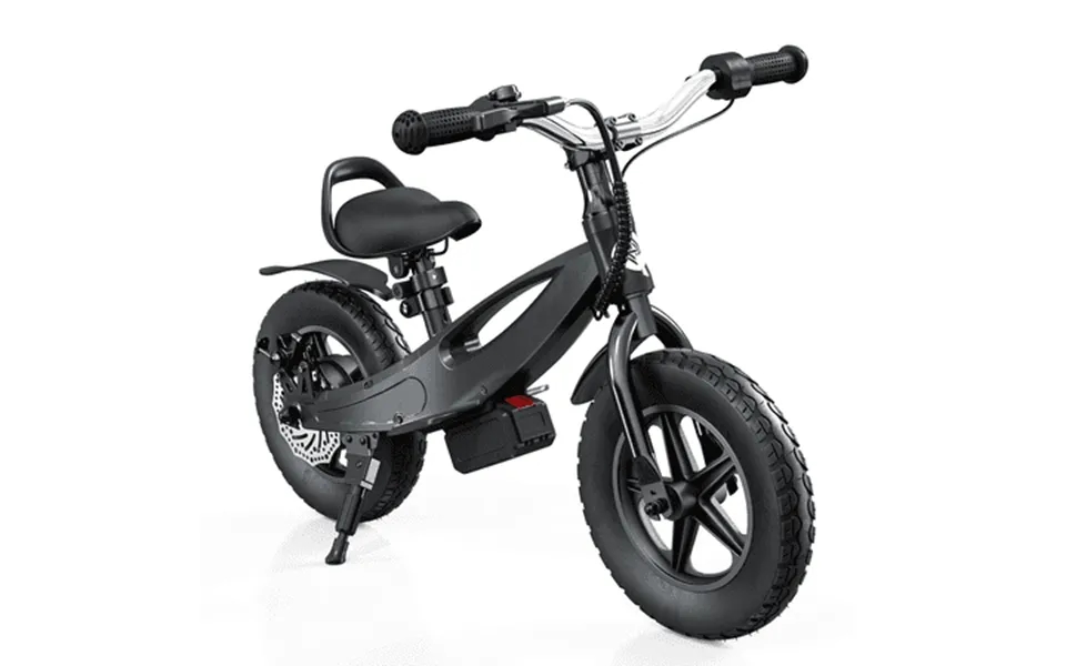 Happinter 12 Inch Kids Electric Scooter Black - 2 Speed 4 6 Mph 5-6 Mile Range 150w Motor & Dual Brakes 110lb Max Load U