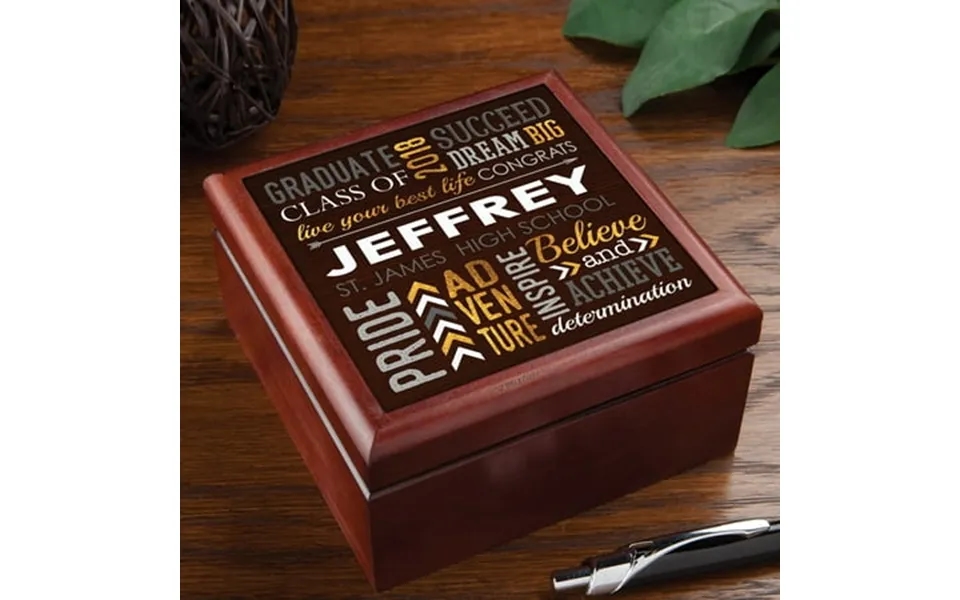 Happy Graduation Personalized Keepsake Box