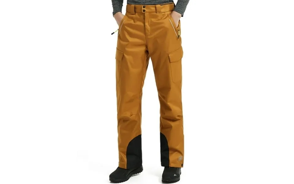 Hard Land Men S Snow Pants Waterproof Insulated Ski Pants Windproof Durable Snowboard Pants For Winter