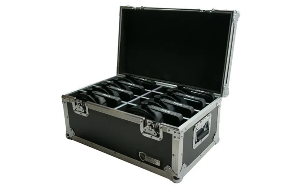 Harmony Hc8slimpar64 Lighting 8 Space Slimpar Can Light Flight Custom Case New