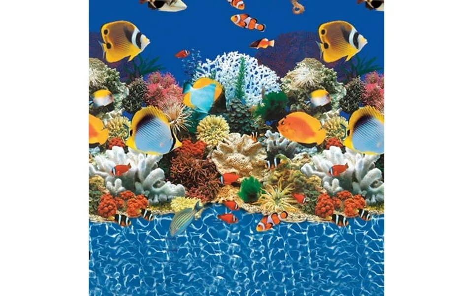 Harris 18 X33 Oval Overlap Caribbean 20 Gauge Above Ground Pool Liner