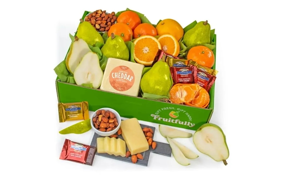 Harvest Favorites Fruit And Gourmet Gift Box