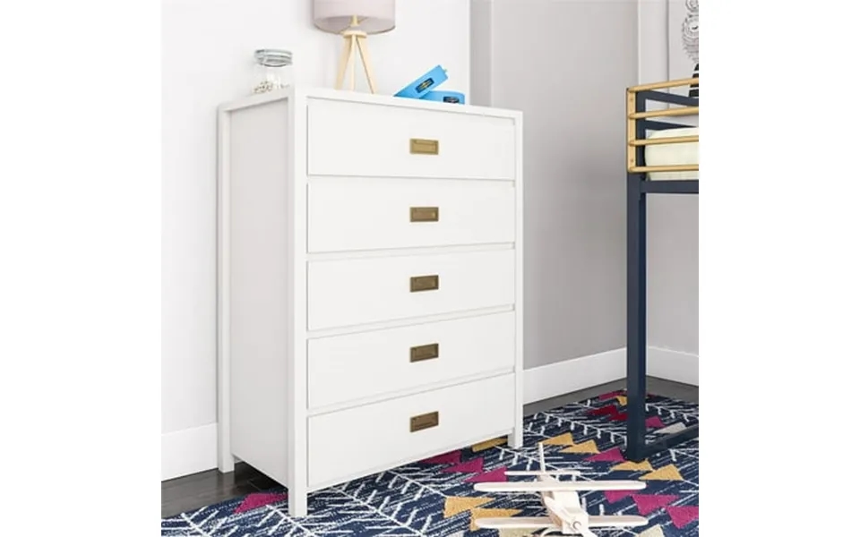 Haven 5-drawer Kids Dresser White