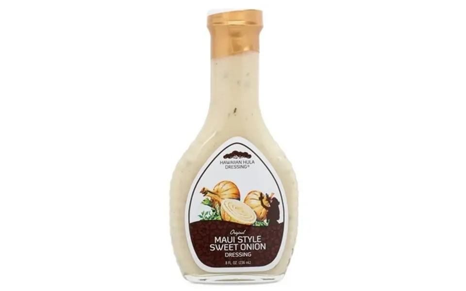 Hawaiian Kukui Maui Style Sweet Onion Dressing - 8 Oz Bottle