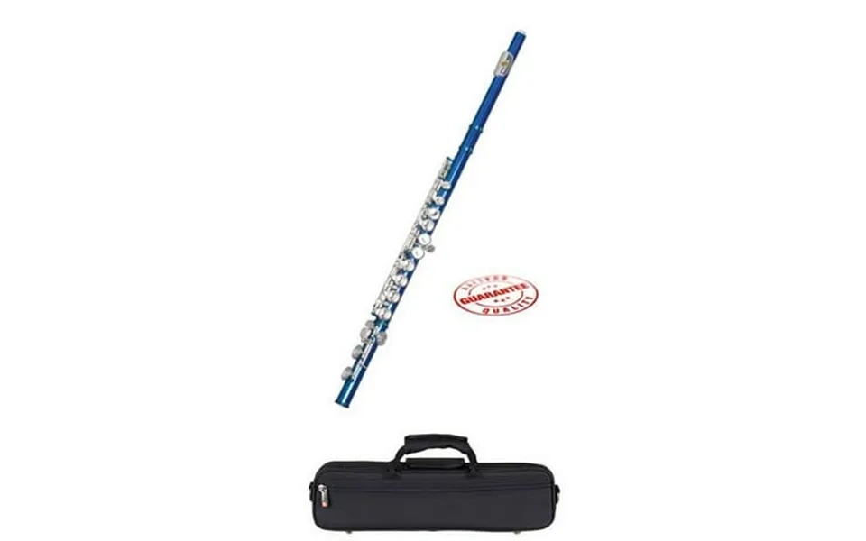 Hawk Wd-f113-bl Closed Hole C Flute With Case Blue