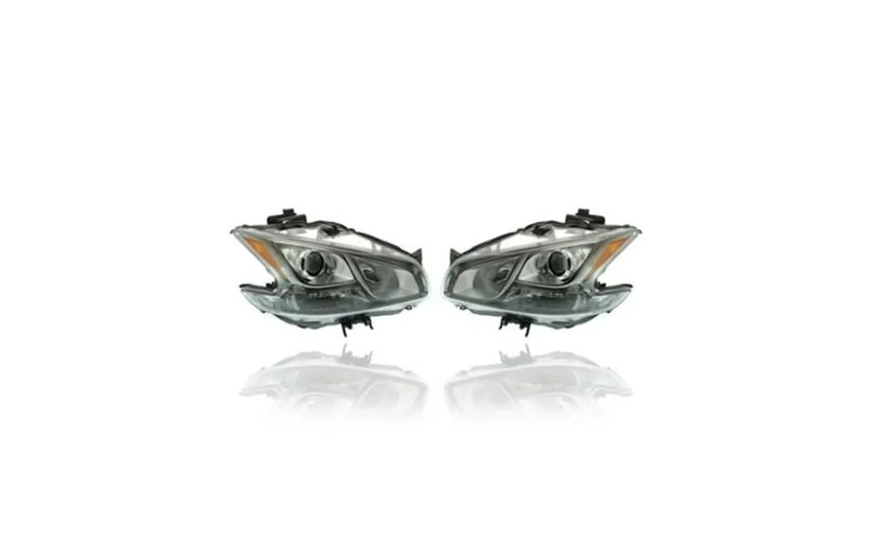 Headlight Assembly - Compatible Replacement For 09-14 Nissan Maxima Sv-only