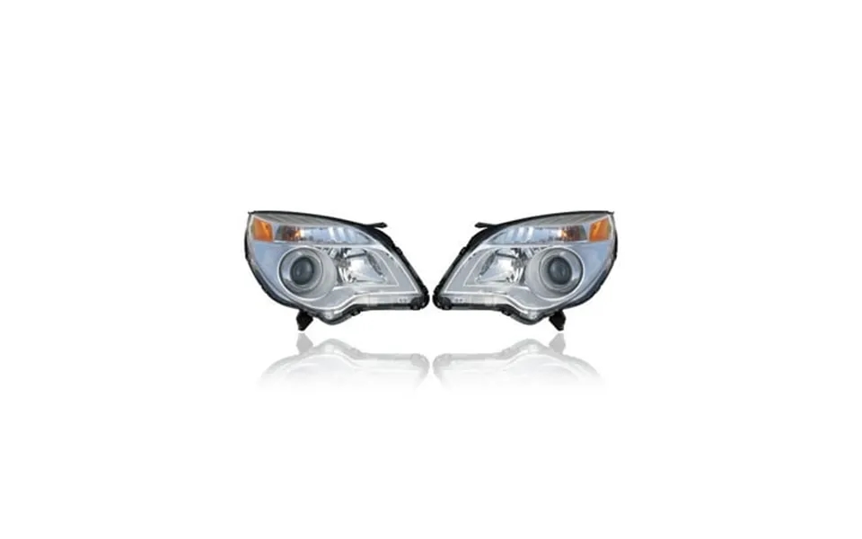 Headlight Assembly - Compatible Replacement For 10-15 Chevrolet Equinox Ltz