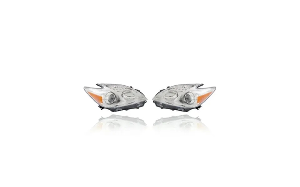 Headlight Assembly - Cooling Direct Fit For 12-15 Toyota Prius