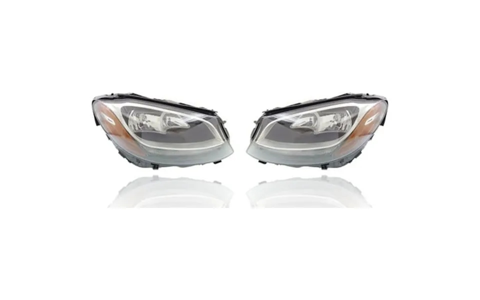 Headlight Assembly - Cooling Direct Fit For Mb2503220 Mb2502220 15-20 Mercedes-benz C-class-sedan 17-20 Coupe