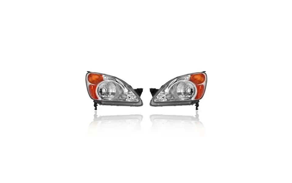 Headlight - Compatible Replacement For 02-04 Honda Cr-v