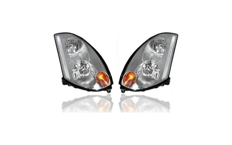 Headlight - Compatible Replacement For 03-05 Infiniti G35 Coupe