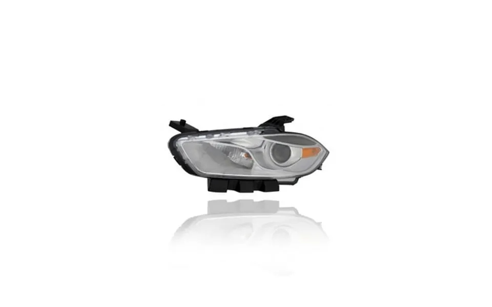 Headlight - Compatible Replacement For 13-15 Dodge Dart