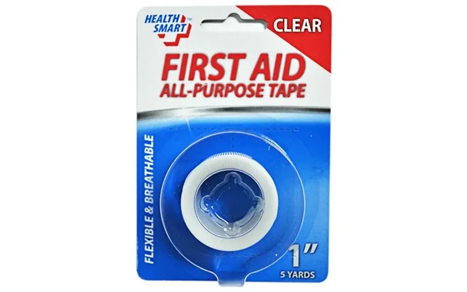 Health Smart First Aid Clear Tape 1 Inch By 5 Yards