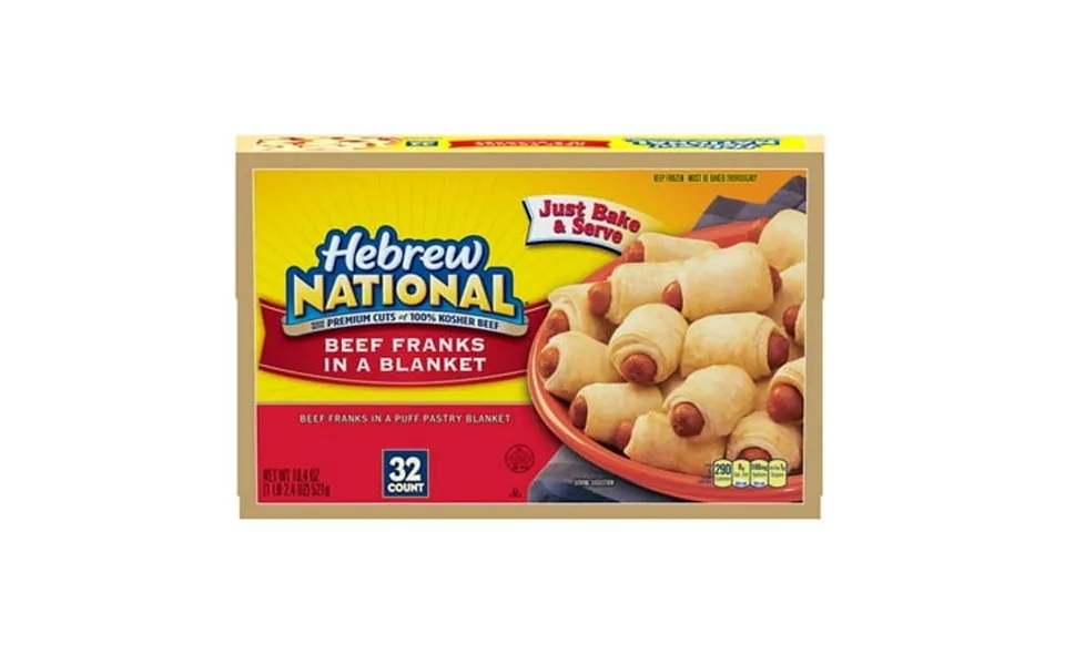 Hebrew National Beef Franks In A Blanket 18.4 Ounce -- 6 Per Case