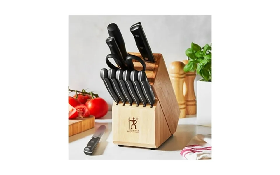 Henckels Dynamic 12-piece Knife Block Set - Natural