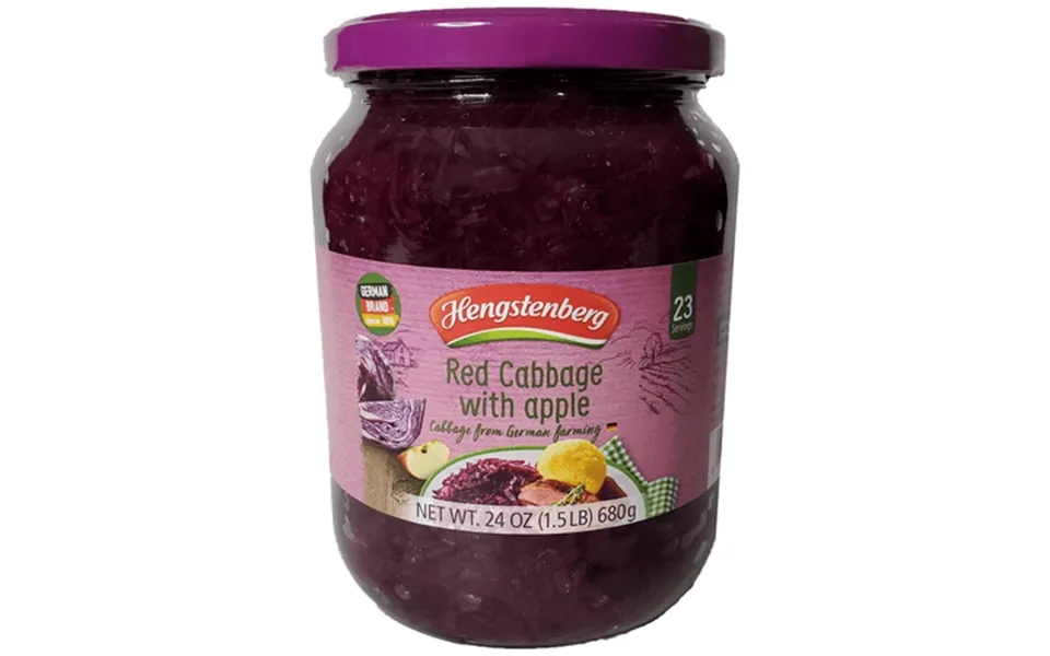 Hengstenberg Red Cabbage With Apple 24 Oz