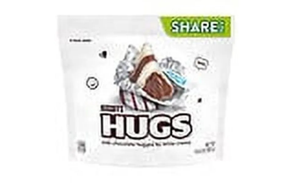 Hershey S Kisses Candy Individually Wrapped Share Bag Milk Chocolate And White Creme 10