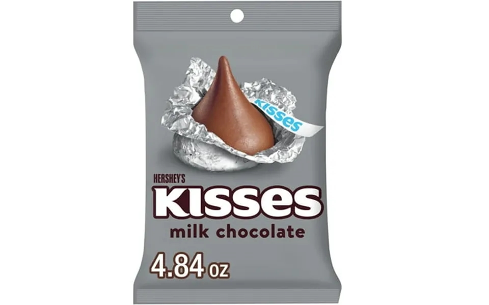 Hershey S Kisses Milk Chocolate Candy Bag 4.84 Oz - Pack Of 2