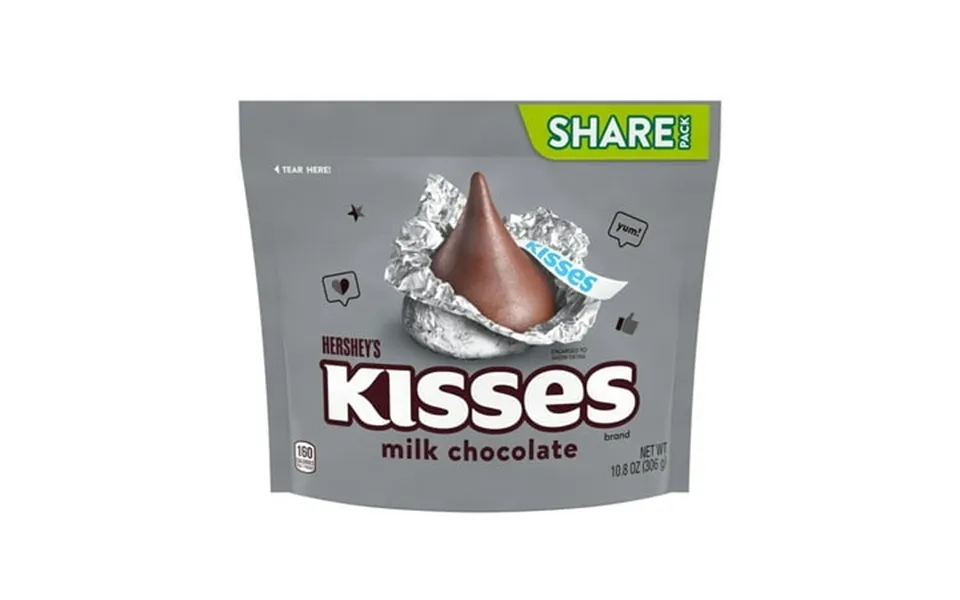 Hershey S Milk Chocolate Kisses 10.8 Oz