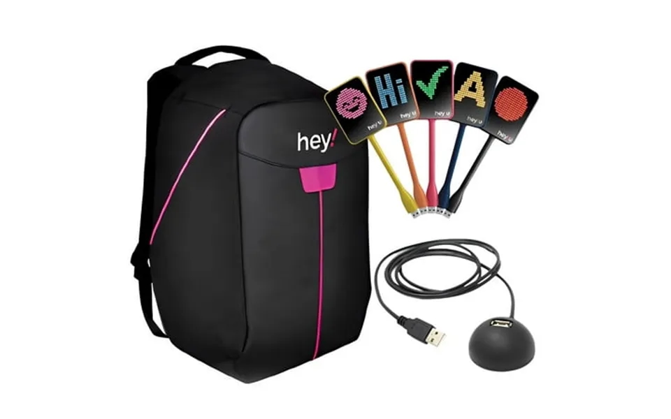 Hey U Usb 25 Units Pack With Free Backpack - Pink Educational Real Time Visual Feedback Classroom Active Learning And Co