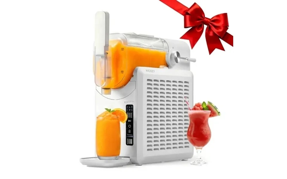Hicozy F1 Slushie Machine Professional Frozen Drink Maker Slushy Machine For Home No Ice Needed Self-cleaning 5 Presets